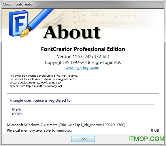 fontcreator注册机