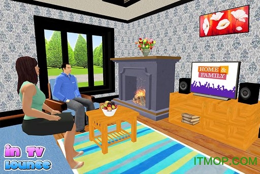 虚拟姐妹家庭模拟器游戏