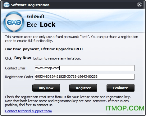 Gilisoft EXE Lock破解版