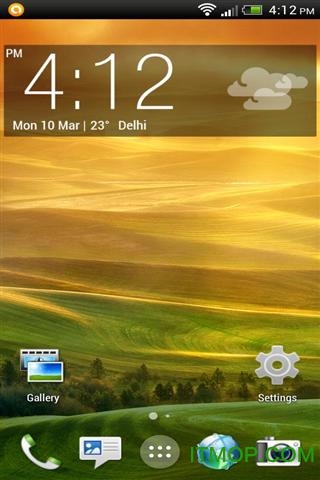 htc天气时钟插件