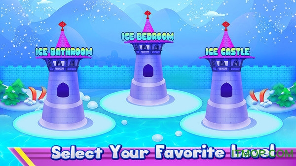 冰雪奇缘公主城堡游戏