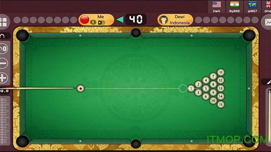 桌球大比拼游戏