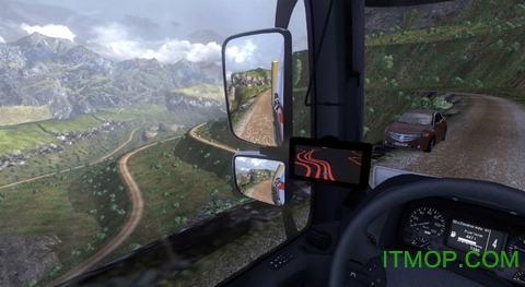 欧洲卡车模拟2超级弯曲道路MOD