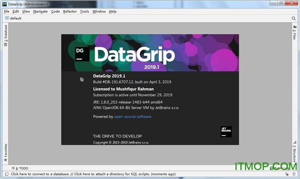 jetbrains datagrip 2019激活破解补丁