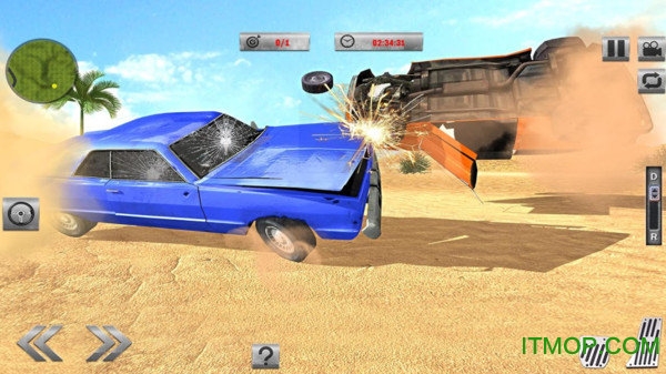 碰撞特技赛车游戏