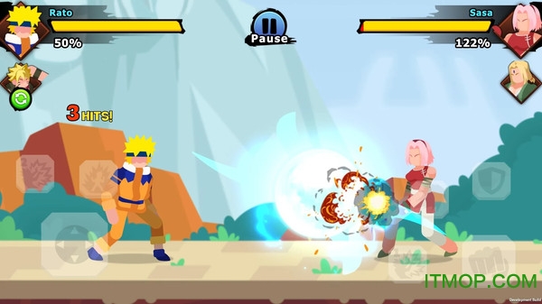 火影忍者火柴人格斗游戏