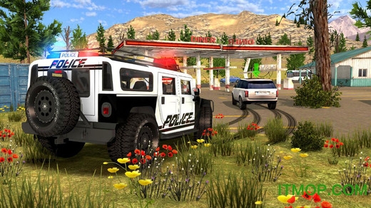 警车改装拉力赛破解版