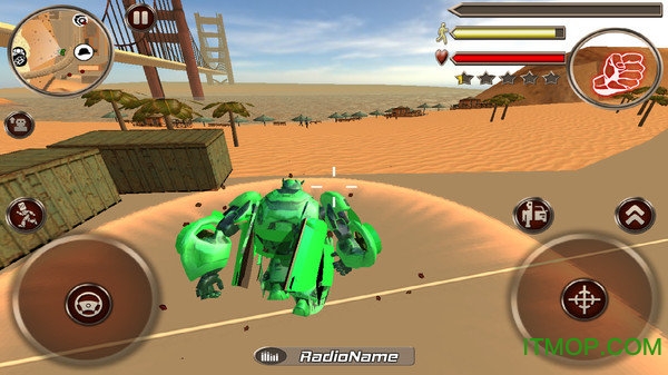 变形机器人大战游戏