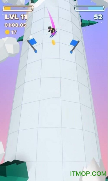 寒冷的滑行下载