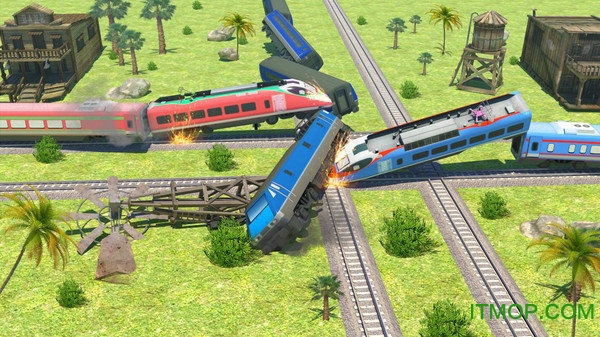 欧洲火车驾驶3D版游戏