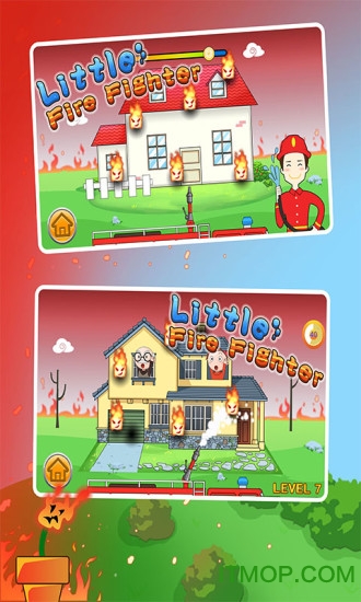 宝宝益智模拟消防员游戏