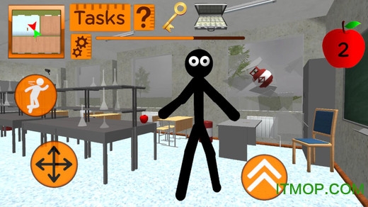 恐怖火柴人逃生游戏