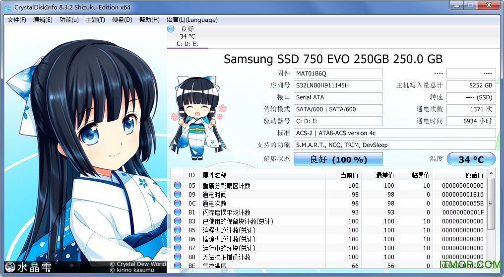 crystaldiskinfo美化版