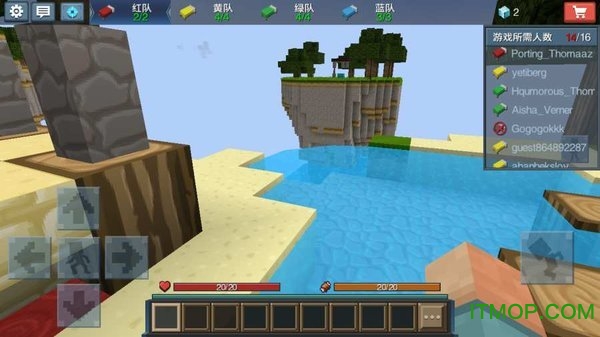 我的世界国服起床战争