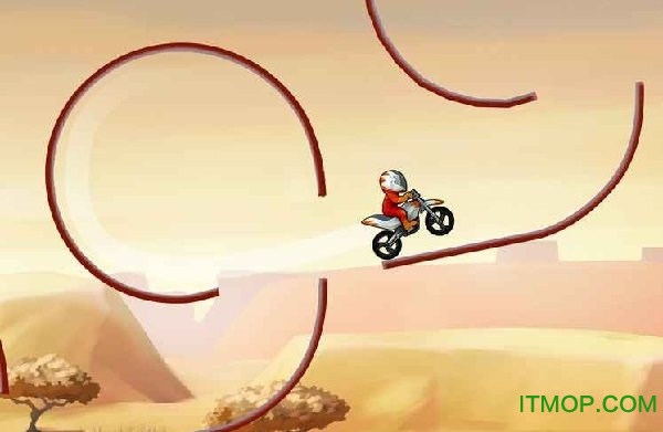 摩托车跑酷表演手游