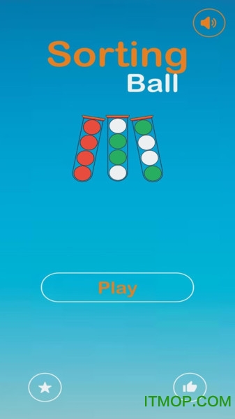 彩色球球大分类游戏
