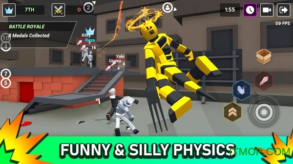 喊人大乱斗游戏