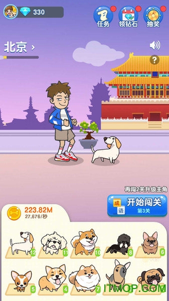 狗狗去旅行游戏