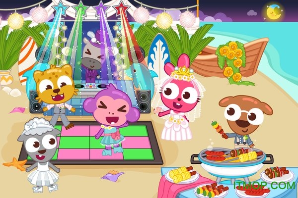 泡泡小镇婚礼派对游戏