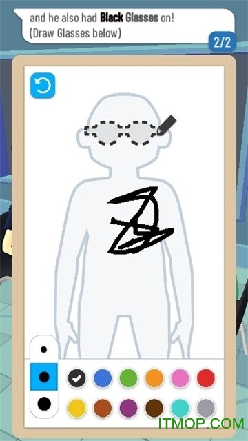 侦探小画家游戏