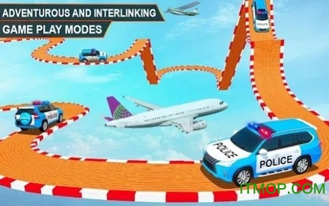 警察鬼魅吉普特技游戏