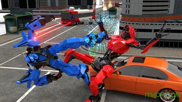 无人驾驶机器人变换游戏