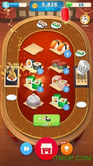 开心寿司店游戏