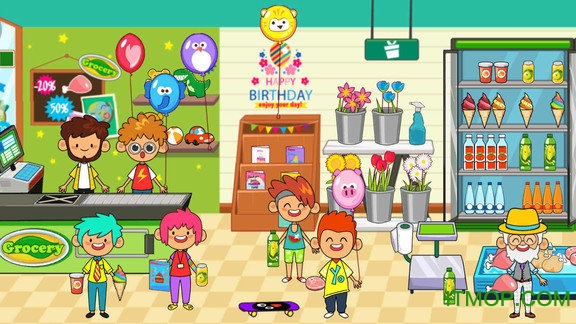 迷你小镇杂货店游戏