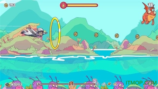 滑翔大冒险游戏