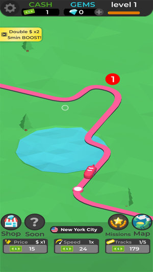 闲置地铁3D游戏