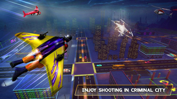 飞行英雄犯罪3D游戏下载