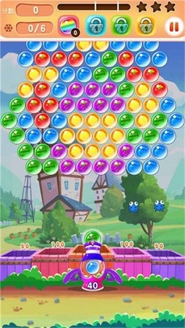 超爽泡泡龙游戏