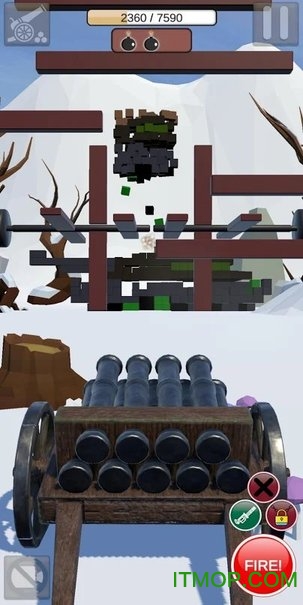 大炮模拟器游戏