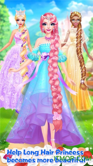 公主舞会换装沙龙游戏