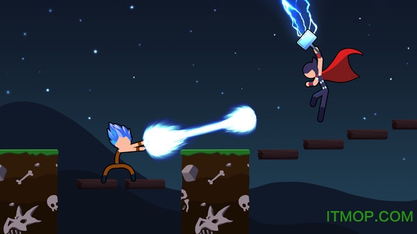 火柴人超级英雄格斗游戏