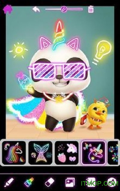 闪亮的荧光涂鸦游戏下载