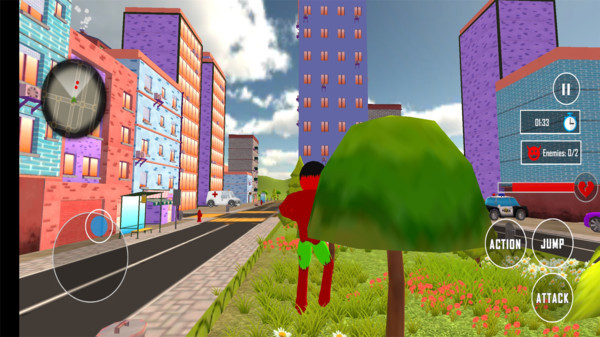 火柴人怪物城市游戏