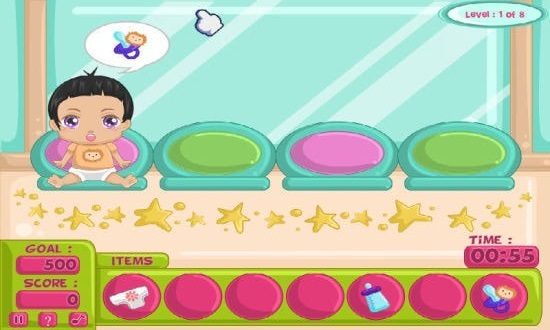 婴儿护理店手游