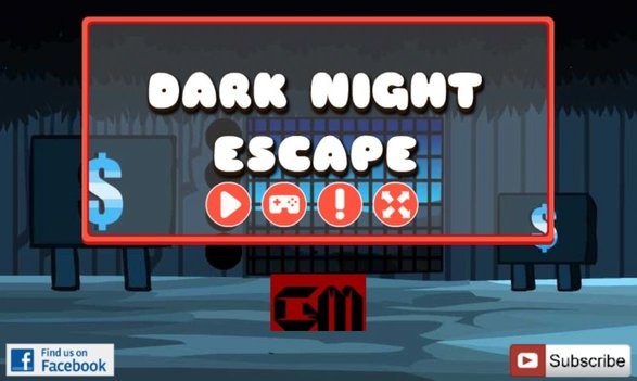 暗夜逃脱游戏 解谜冒险游戏