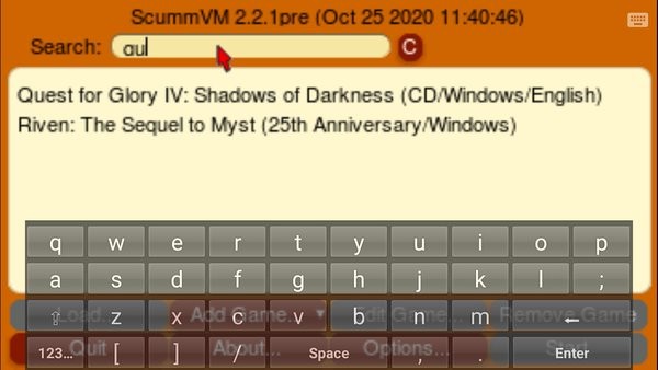 scummvm模拟器 scummvm游戏