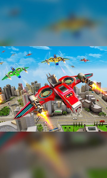 无人机机器人游戏