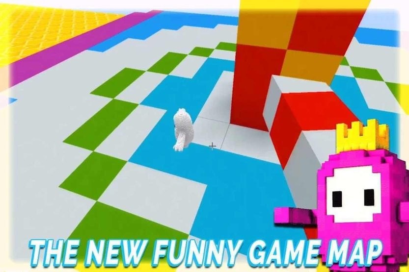 我的世界糖豆人地图游戏