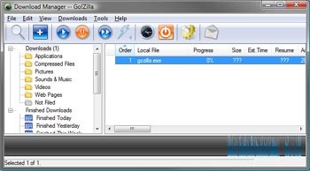 Go!Zilla(WEB下载工具)
