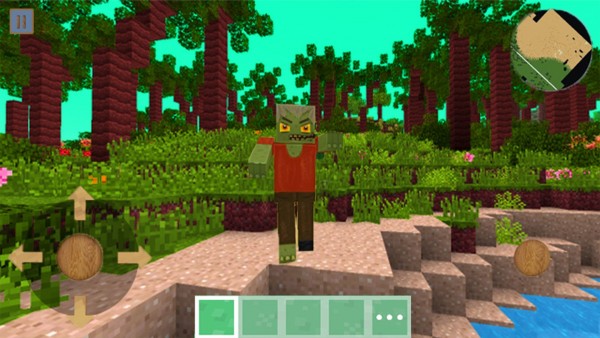 僵尸像素建造游戏