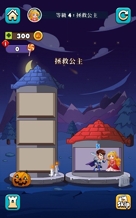 英雄塔战争合并拼图下载