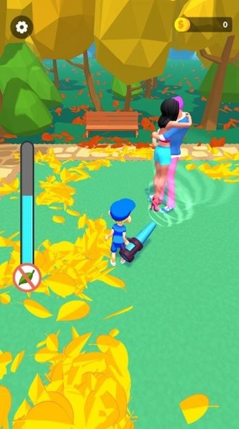 益智淘气吹风机游戏