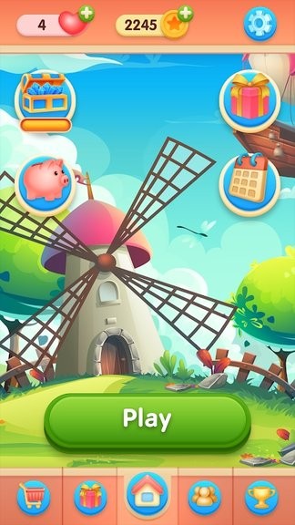 水果砖块王国消除游戏