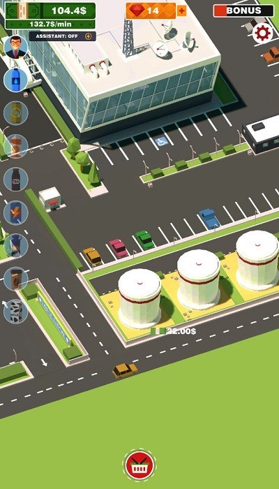 空闲饮料工厂大亨游戏