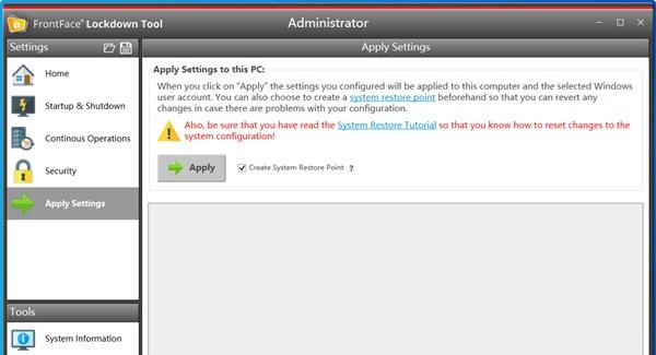 FrontFace Lockdown Tool电脑锁定工具 FrontFace Lockdown Tool电脑锁定工具安装