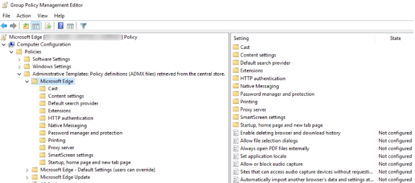 Microsoft Edge Enterprise